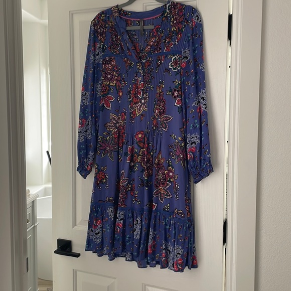 Anthropologie Diana Pintucked Tunic 